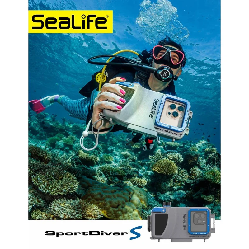 Sealife SportDiver S Boîtier sous-marin pour smartphone