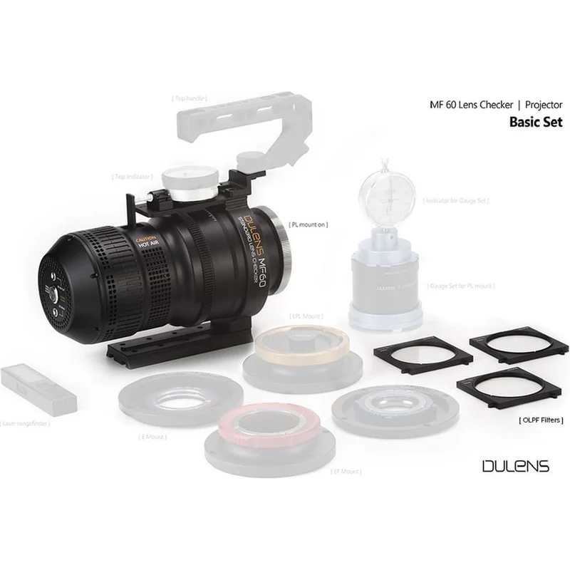 Dulens MF60 Objectif Checker | Projecteur Basic Set