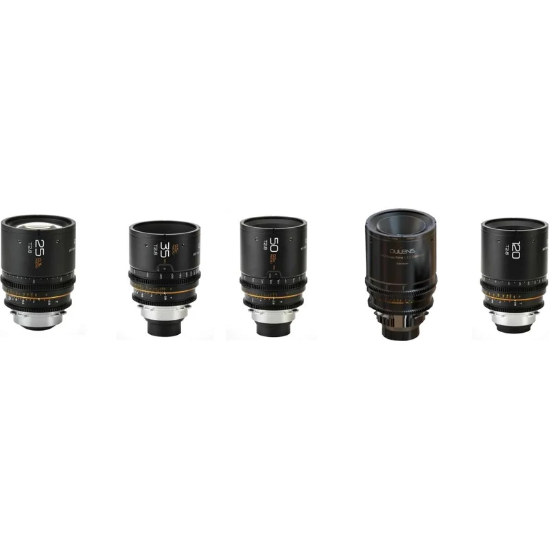 Dulens Triassic Prime Complete Set 5-Lens PL-mount noir