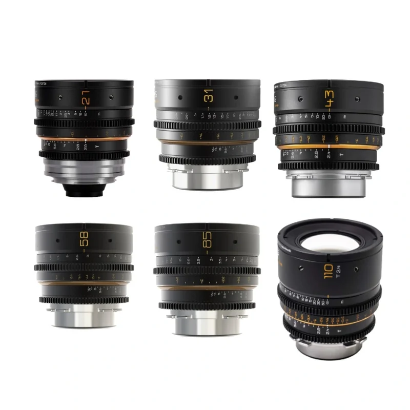 Dulens Mini Prime 6-Lens kit avec hardcase