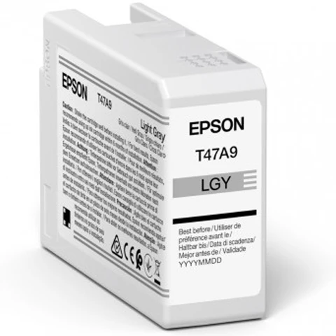 Epson Singlepack Gris Clair T47A9 UltraChrome Pro 10 Encre 50ml