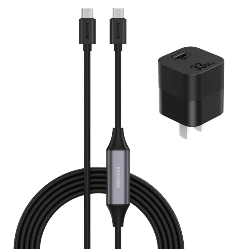 Insta360 Wave Y-Câble et Power Adaptateur