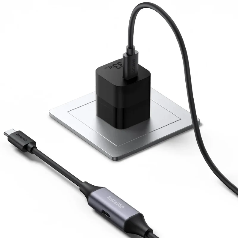 Insta360 Wave Y-Câble et Power Adaptateur