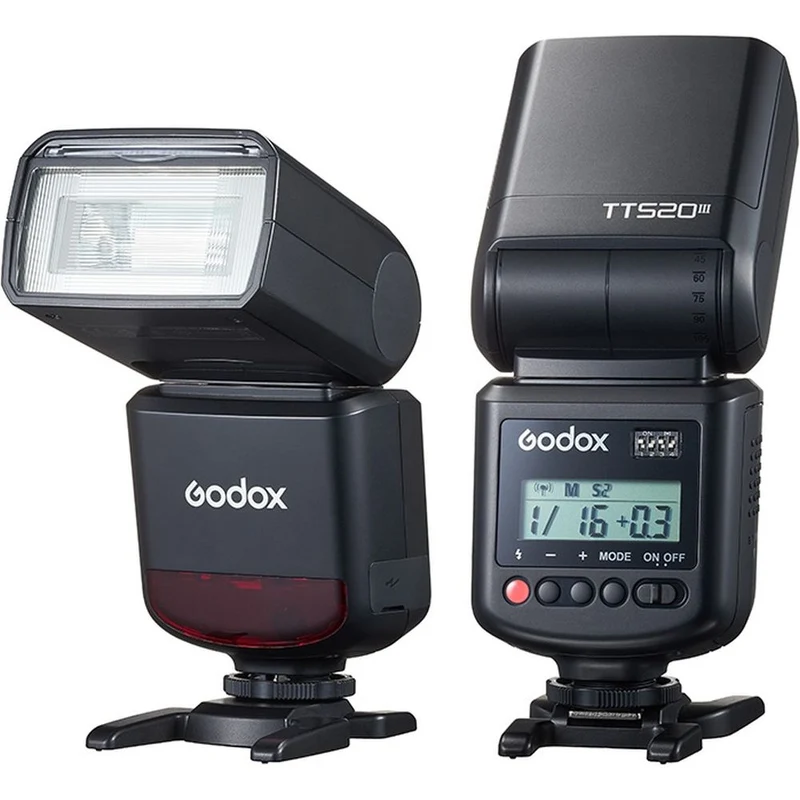 Godox TT520III Flash de caméra avec écran LCD