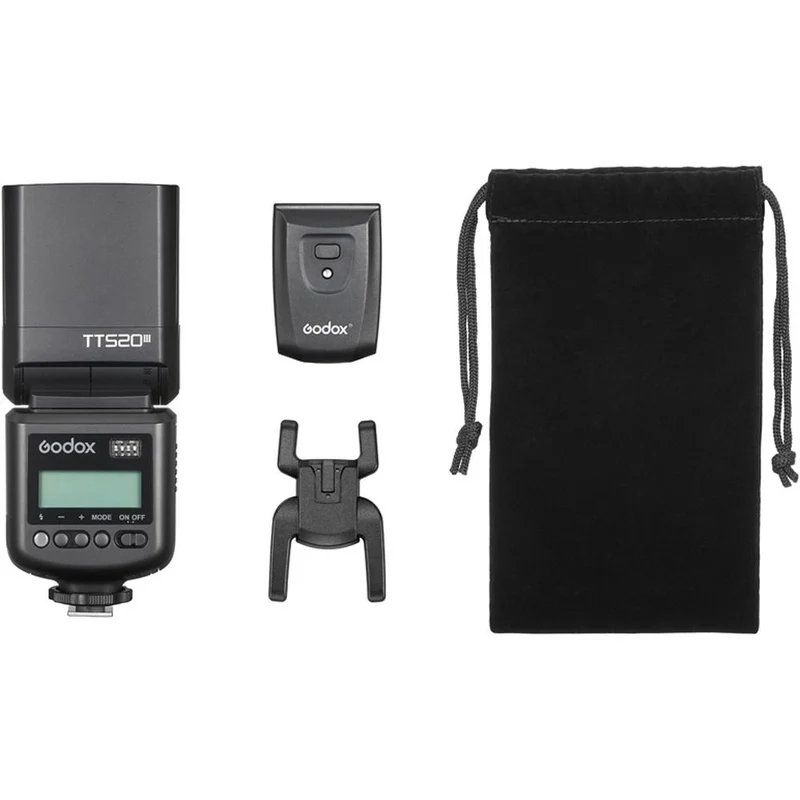 Godox TT520III Flash de caméra avec écran LCD