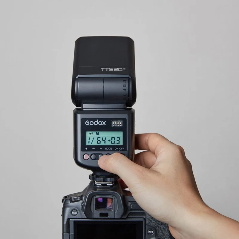 Godox TT520III Flash de caméra avec écran LCD