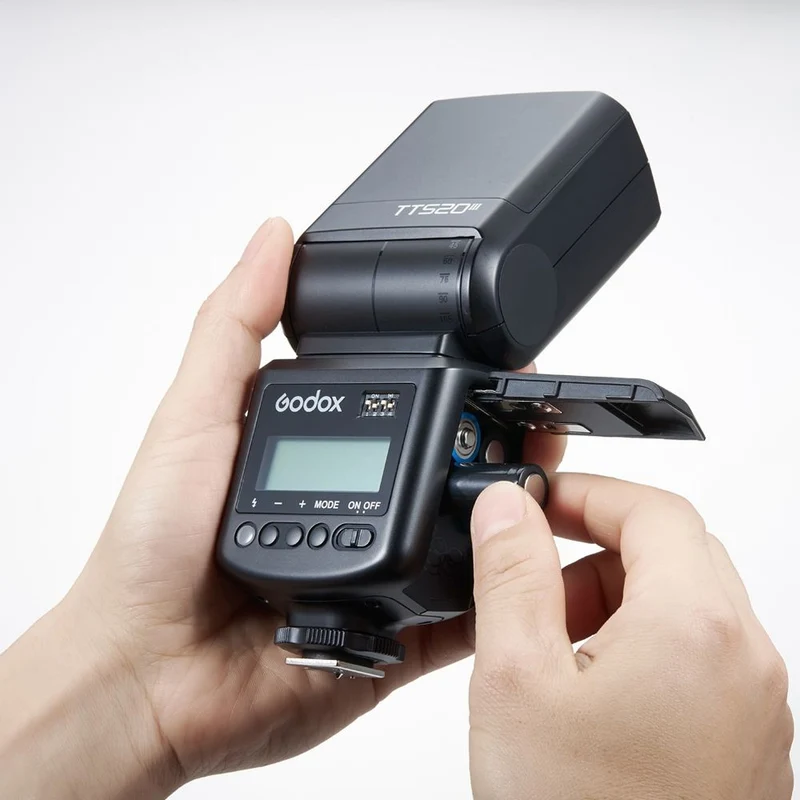 Godox TT520III Flash de caméra avec écran LCD