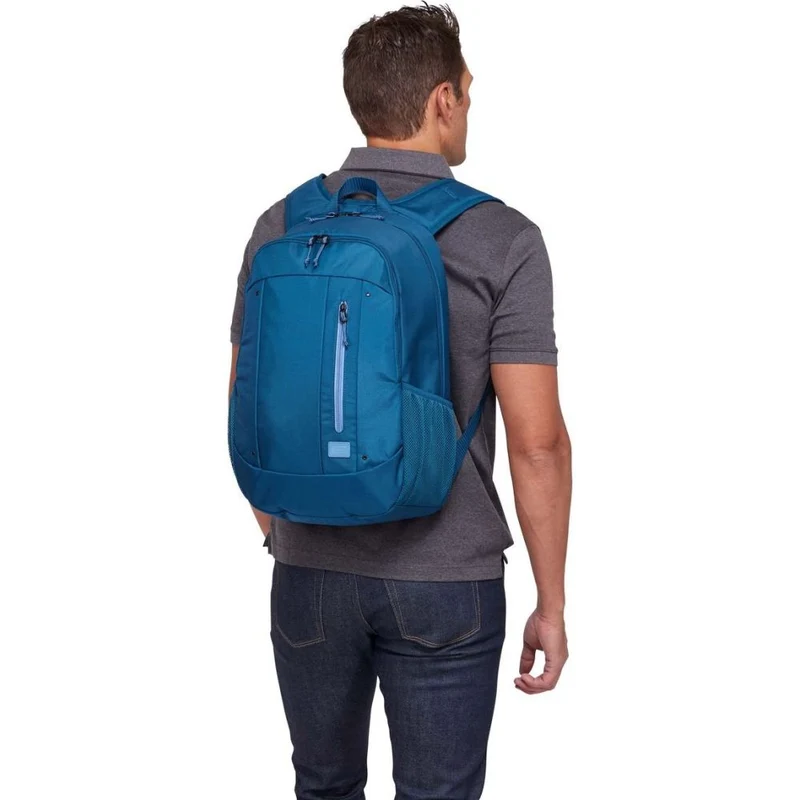 Case Logic Jaunt Sac à dos recyclé 15,6", bleu sarcelle foncé