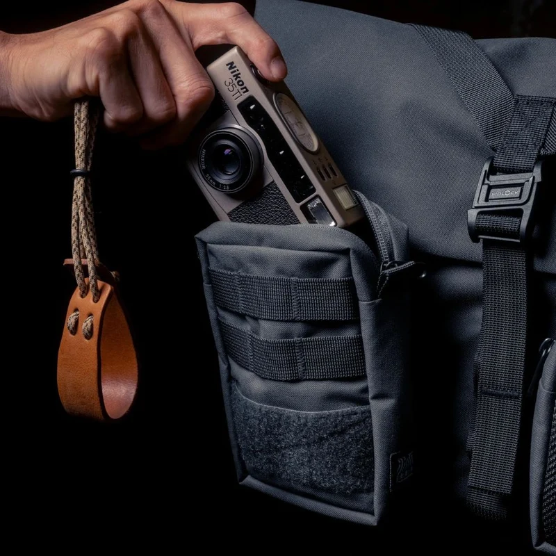 Wotancraft Armor module 06 - noir - pochette à fermeture éclair