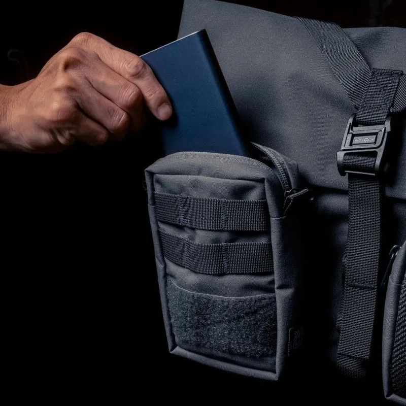 Wotancraft Armor module 06 - noir - pochette à fermeture éclair