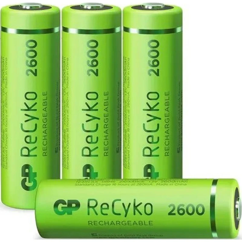 GP Chargeur de Batterie USB M451 Incl. 4 X RECYKO AA 2600 mAh