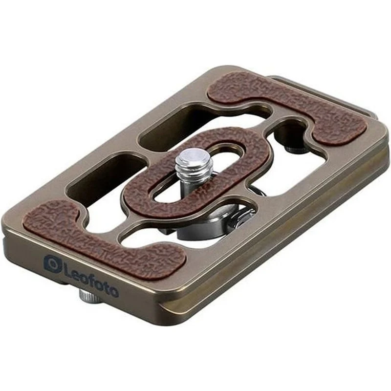 Leofoto NP-65T Plaque QR en titane bronze