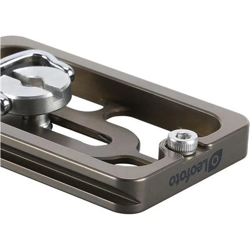 Leofoto NP-65T Plaque QR en titane bronze