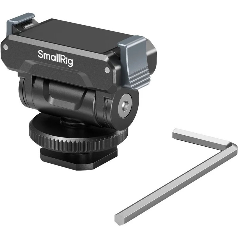 SmallRig 5436 Support à dégagement rapide pour DJI Osmo Action 5 Pro/4/3 avec adaptateur pour griffe porte-accessoires