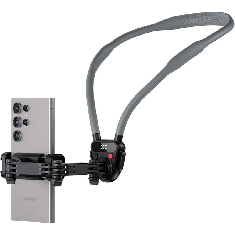 JJC MNM-UN1 Support de cou noir pour téléphones et caméras d'action