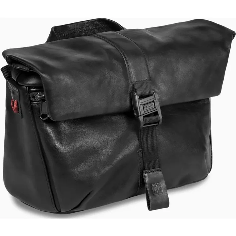 Wotancraft Pilot Travel Appareil photo Bag 7L - cuir noir