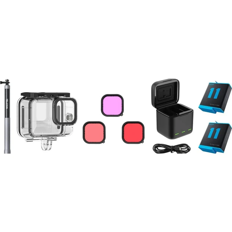Telesin Kit de voyage GoPro