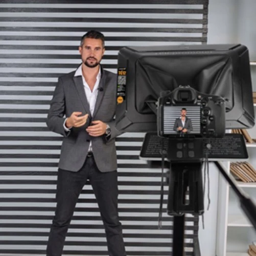Lensgo TC12 Autocue téléprompteur