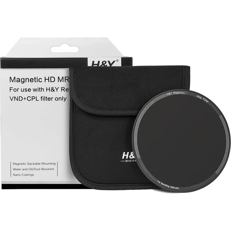 H&Y ND8 Filtre magnétique à clipser pour RevoRing 67-82mm