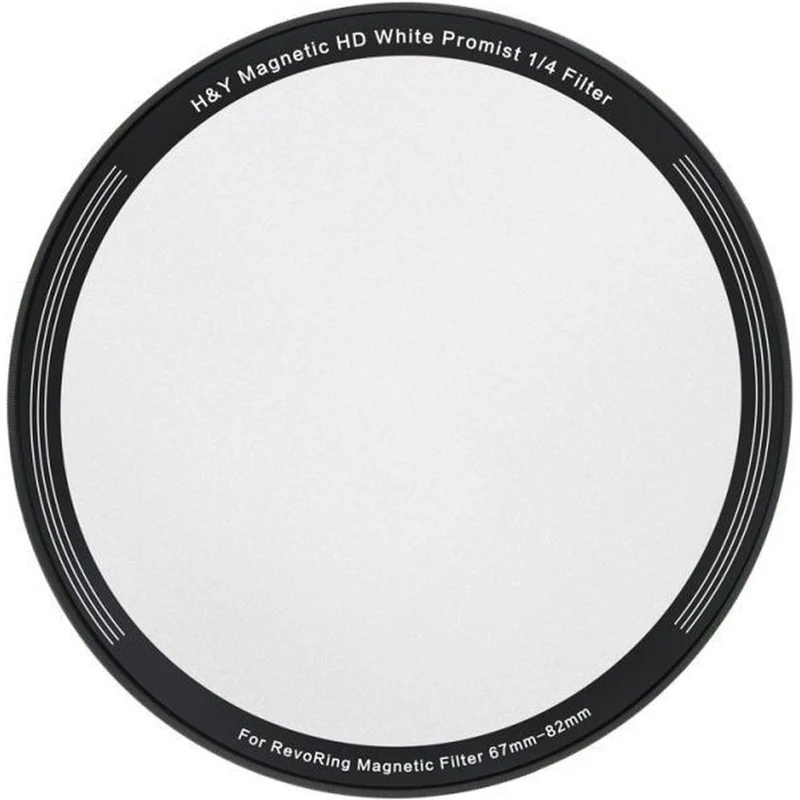 H&Y Filtre magnétique brouillard blanc 1/4 à clipser pour RevoRing 67-82mm