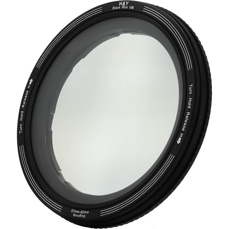 H&Y RevoRing Noir promist 1/8 Filtre (67-82mm)