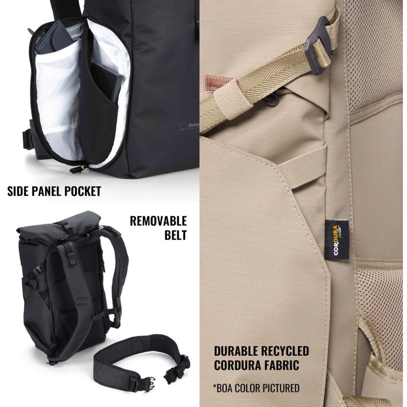 Shimoda Sac à dos Side Street 28 Starter Kit - anthracite - 520-382