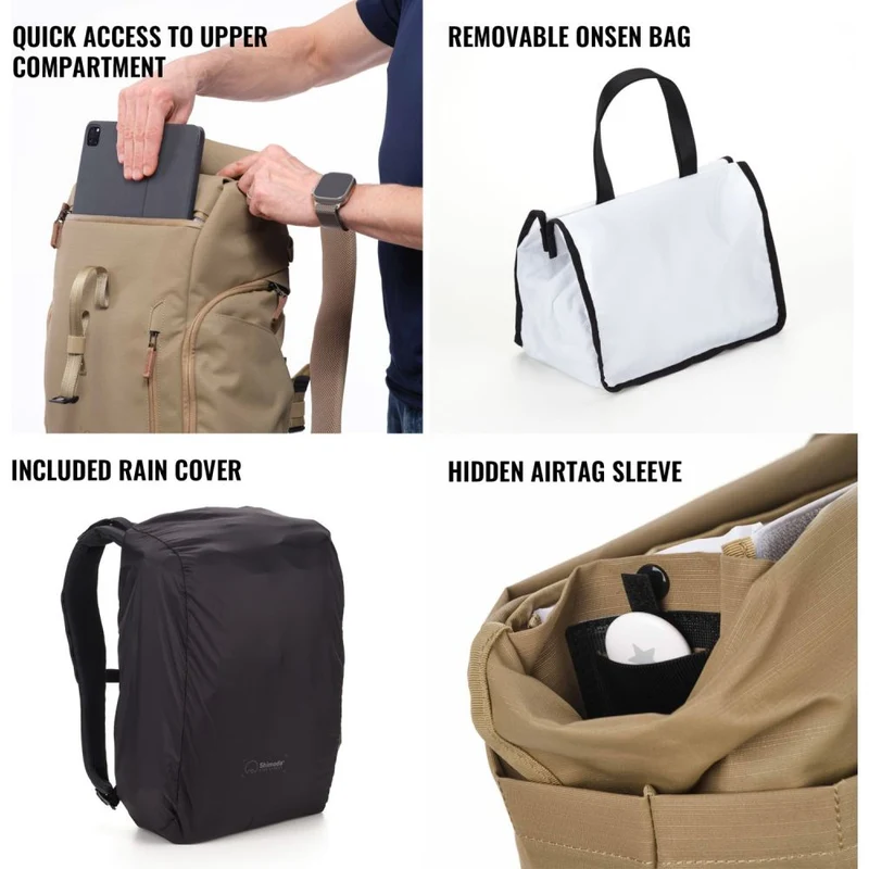 Shimoda Sac à dos Side Street 22 Starter Kit - Boa - 520-381