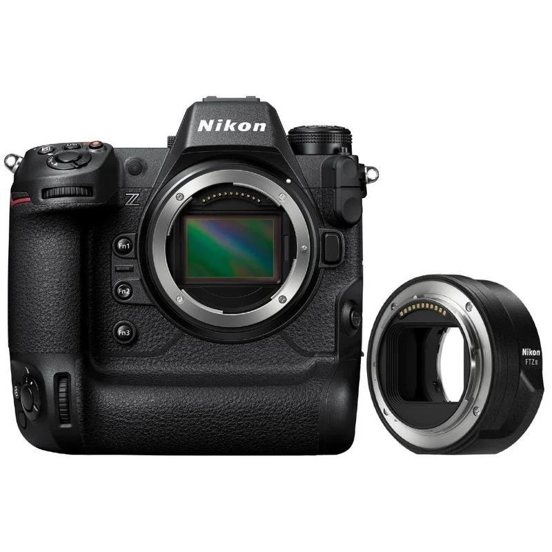 Nikon Z9 Appareil Photo Hybride + FTZ II Adaptateur de monture