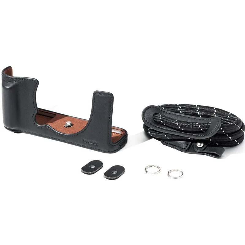 SmallRig 5450 Étui en cuir pour Fujifilm X-E5, noir
