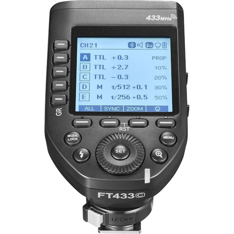 Godox FT433C 433 MHz Déclencheur de flash TTL pour Canon