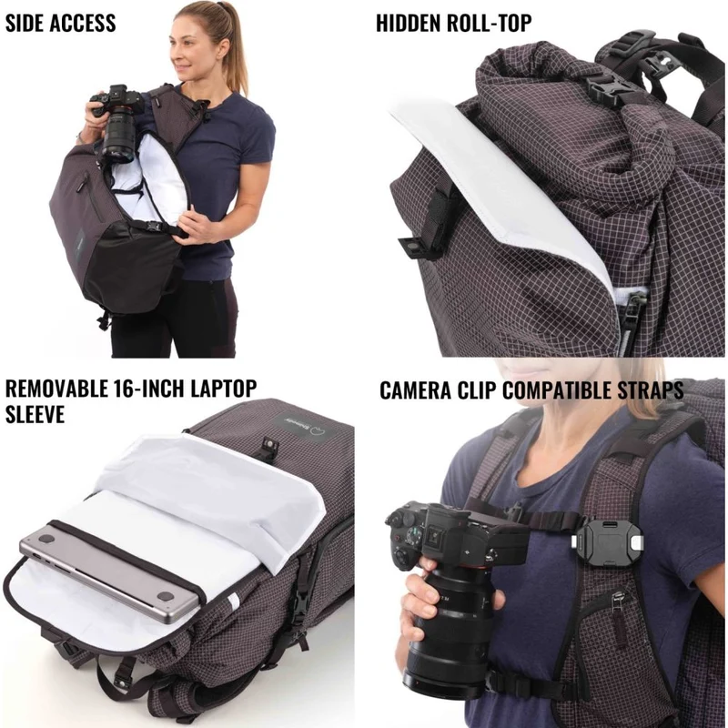 Shimoda Sac à dos Sidecountry 28 Kit de démarrage pour femmes - noir/blanc - 520-353