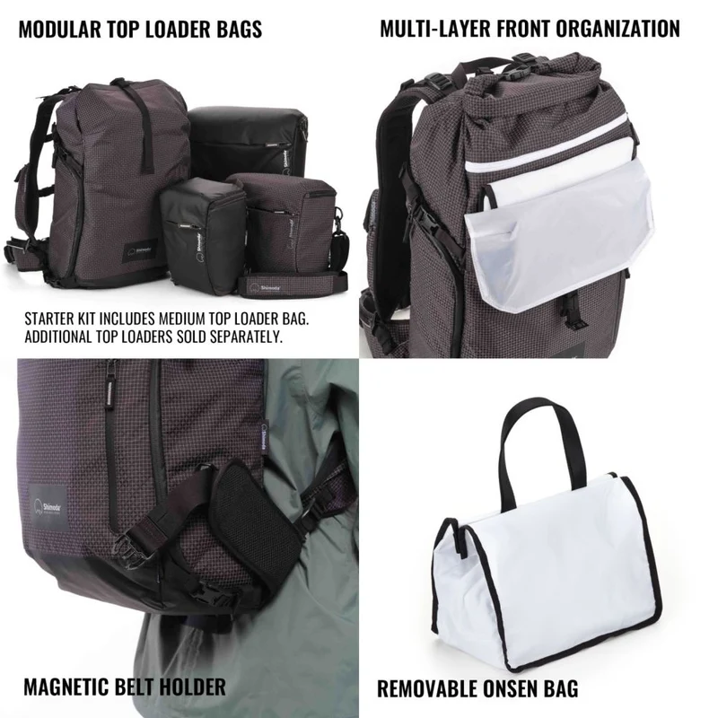 Shimoda Sac à dos Sidecountry 28 Kit de démarrage pour femmes - noir/blanc - 520-353