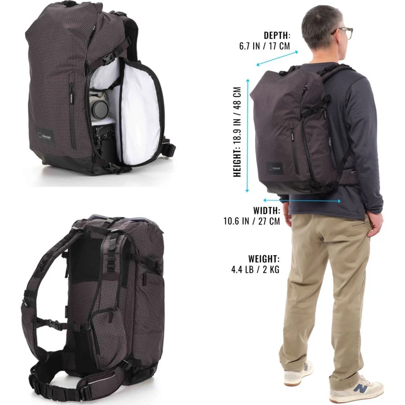 Shimoda Kit de Démarrage Sac à Dos Sidecountry 28 - Noir/blanc - 520-351