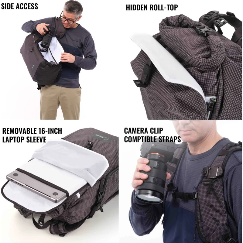 Shimoda Kit de Démarrage Sac à Dos Sidecountry 28 - Noir/blanc - 520-351