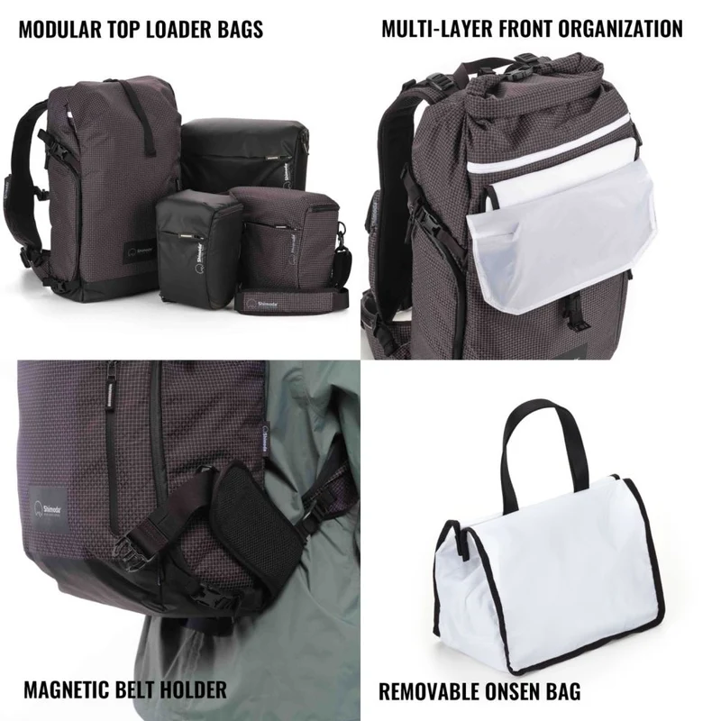 Shimoda Kit de Démarrage Sac à Dos Sidecountry 28 - Noir/blanc - 520-351