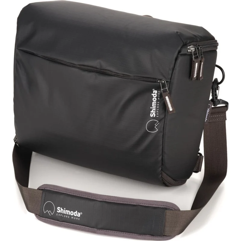 Shimoda Toploader Sac à museau - Grand - Noir - 520-406
