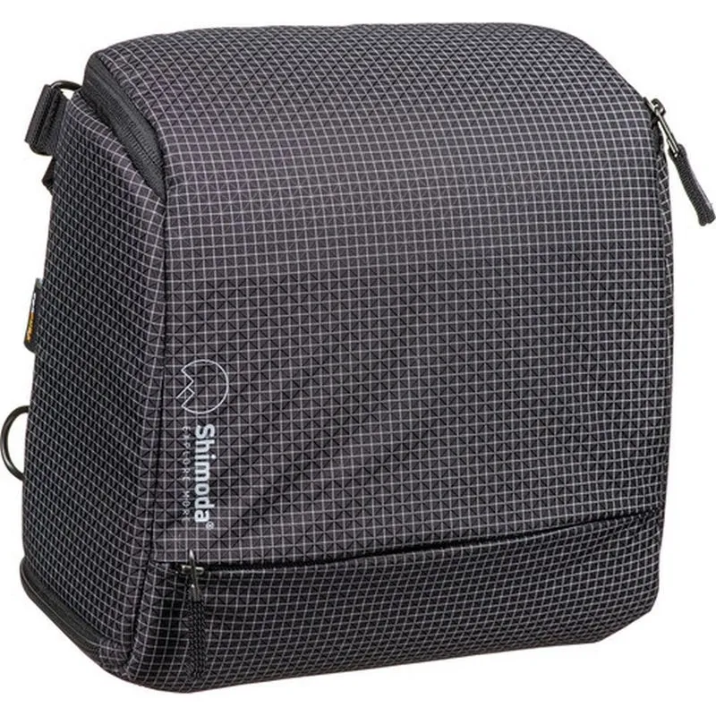 Shimoda Toploader Sac à museau - Moyen - noir/blanc - 520-405