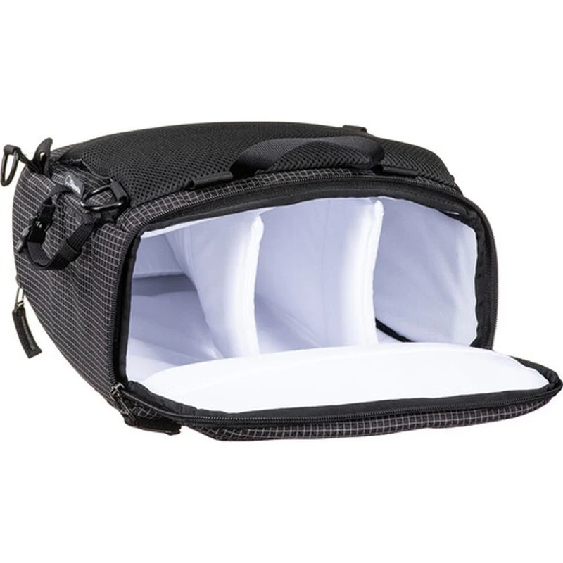 Shimoda Toploader Sac à museau - Moyen - noir/blanc - 520-405