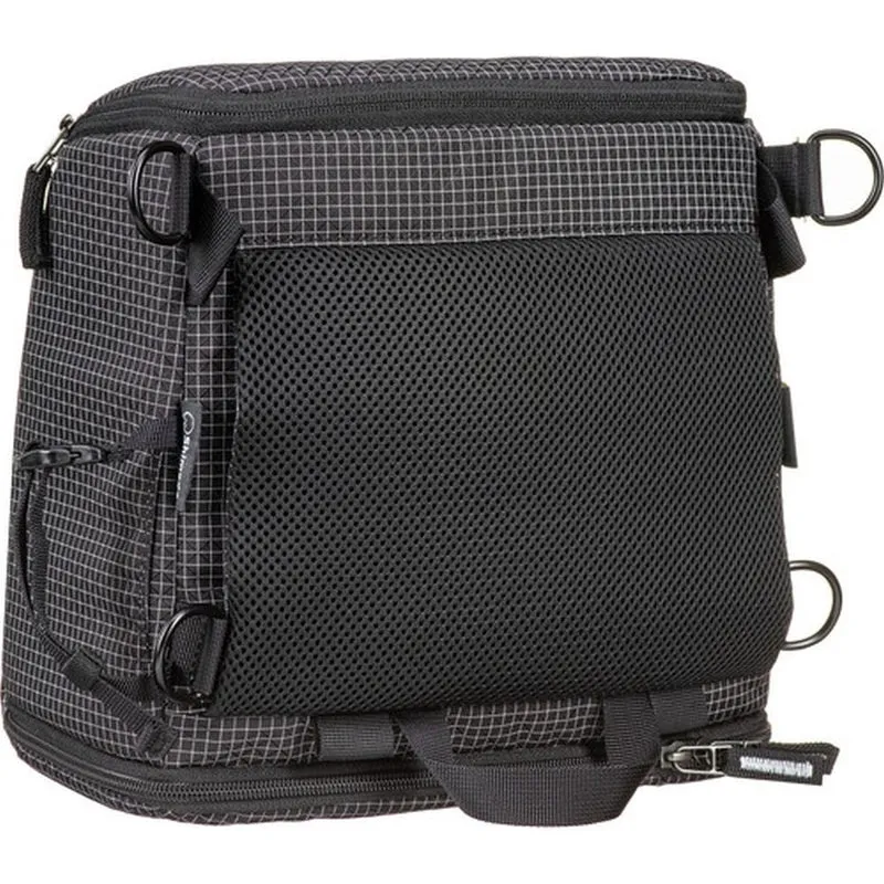 Shimoda Toploader Sac à museau - Moyen - noir/blanc - 520-405