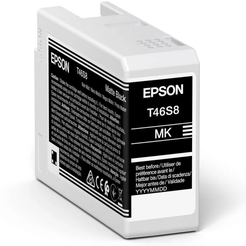 Epson Singlepack Matte Noir T46S8 UltraChrome Pro 10 Ink 25ml