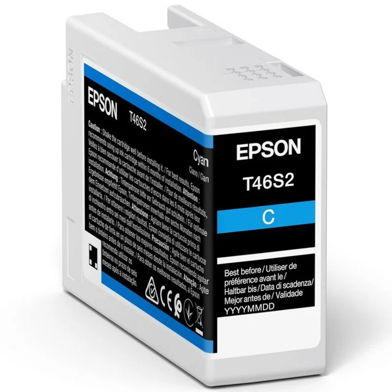 Epson Singlepack Cyan T46S2 UltraChrome Pro 10 Encre 25 ml