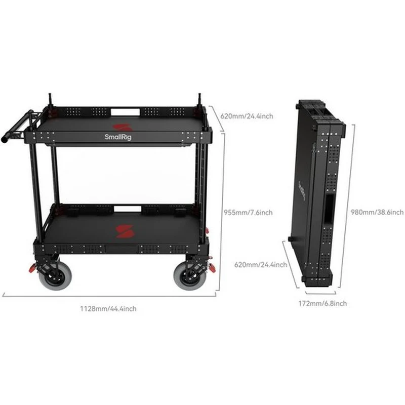 SmallRig MD4573 Chariot léger de 36" pour caméra de production vidéo