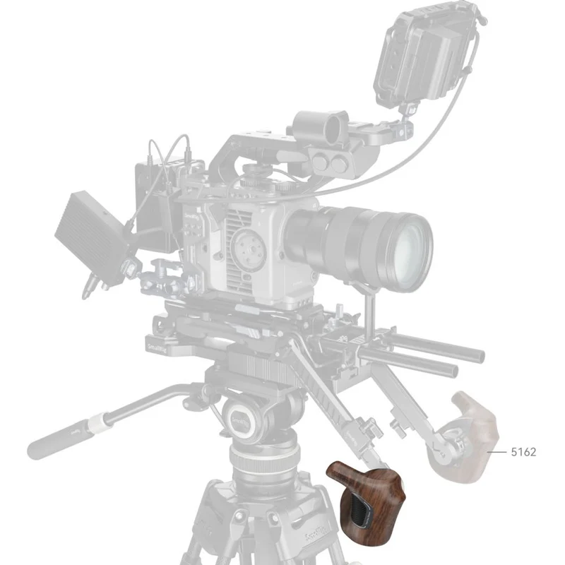 SmallRig 5193 Poignée en bois de la série "ImageGrip" avec rosette ARRI (côté droit)