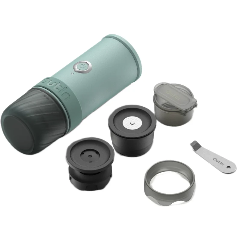 OutIn Mino Machine à Espresso Portable – Vert Canyon