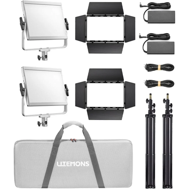 Godox Litemons LP1200Bi Kit de 2 panneaux lumineux LED bicolores