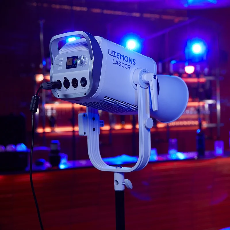 Godox Litemons LA600Bi Lampe vidéo LED bicolore avec sac de transport (blanc)