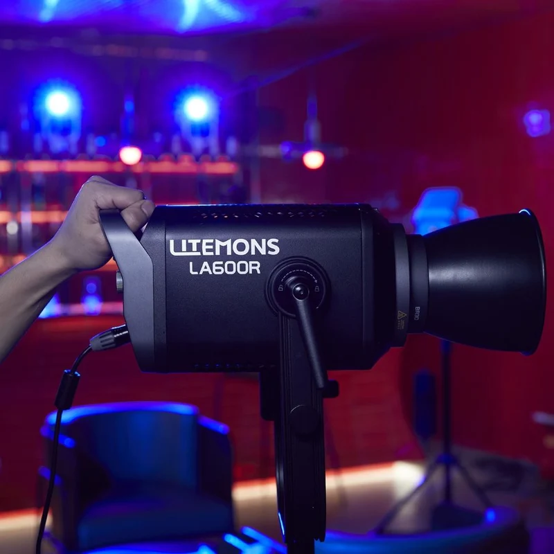 Godox Litemons LA600BI Lampe vidéo LED bicolore avec sac de transport (noir)