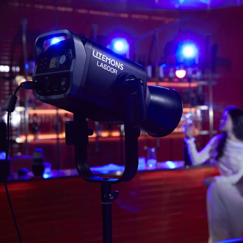 Godox Litemons LA600BI Lampe vidéo LED bicolore avec sac de transport (noir)