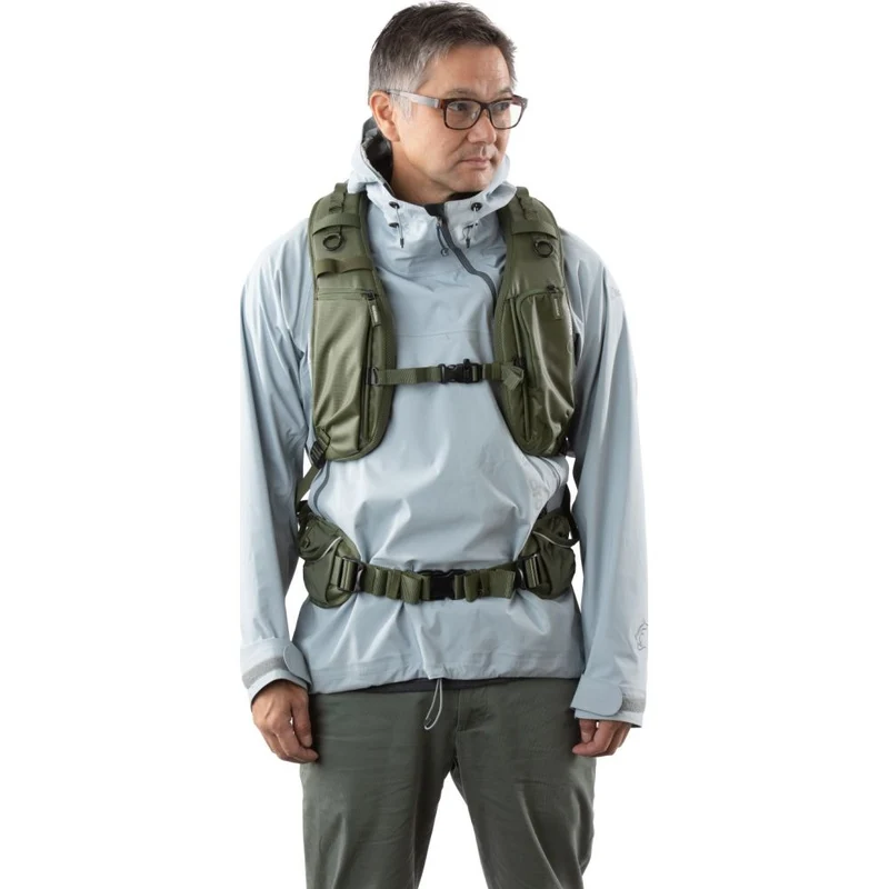 Shimoda Bandoulière Plus, vert armée 520-237
