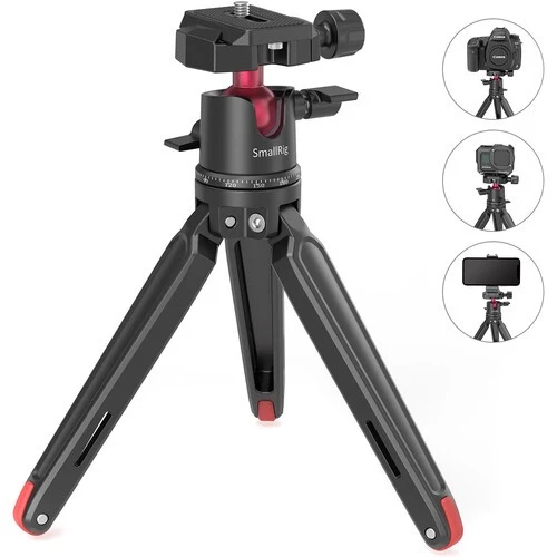SmallRig de Table Mini Trépied avec Panoramic Rotule Ball BUT2664